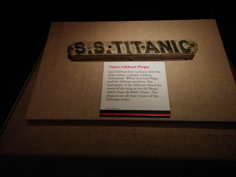 Illustration for article titled Pictures from the Reagan Library: The Titanic Exhibit